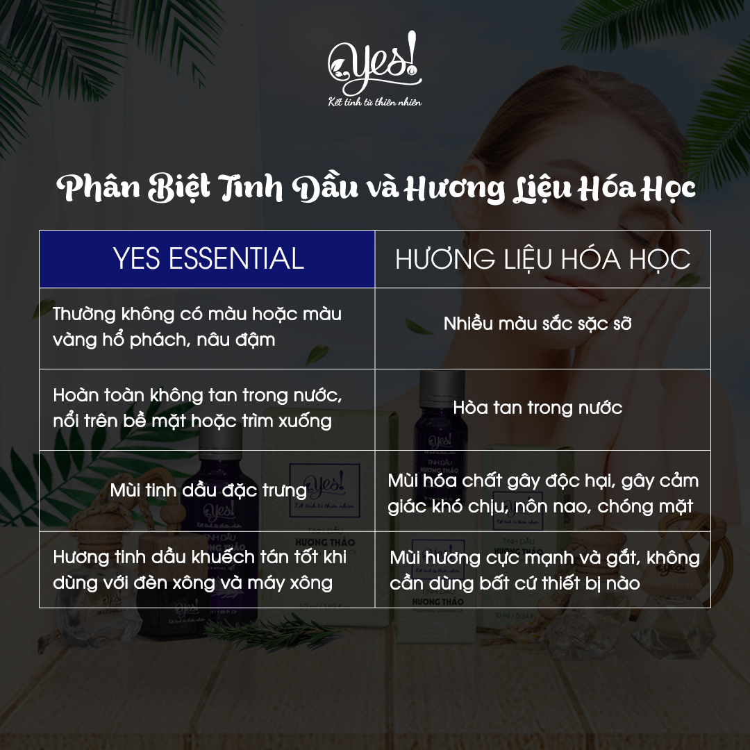 TINH DẦU HƯƠNG THẢO YES!