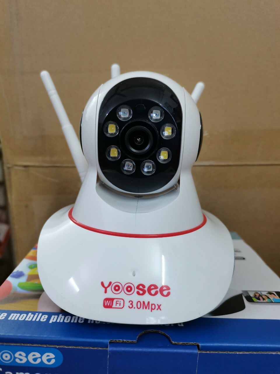 Camera wifi Yoosee chuẩn 3 râu 11 LED Full HD - hàng chính hãng