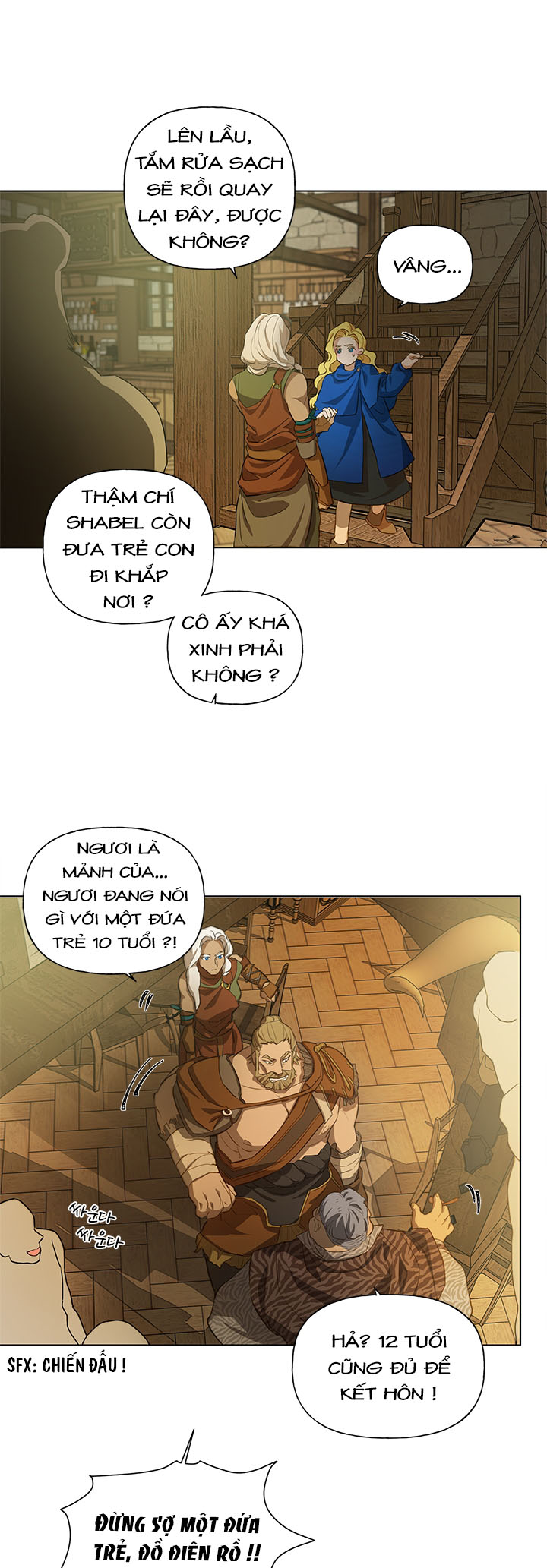 nhà nguyên tố tóc vàng chapter 22 40