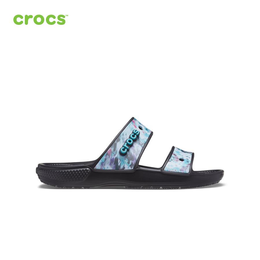 Dép nhựa unisex Crocs Classic Tie Dye - 207283-988