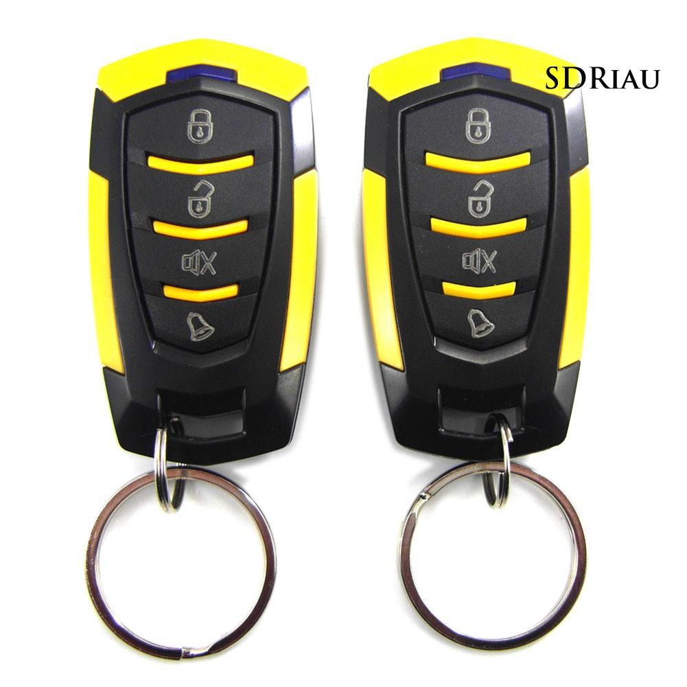 Thiết Bị Báo Động Chống Trộm Cho Xe Hơi Qcd 810-8182 Kèm Phụ Kiện