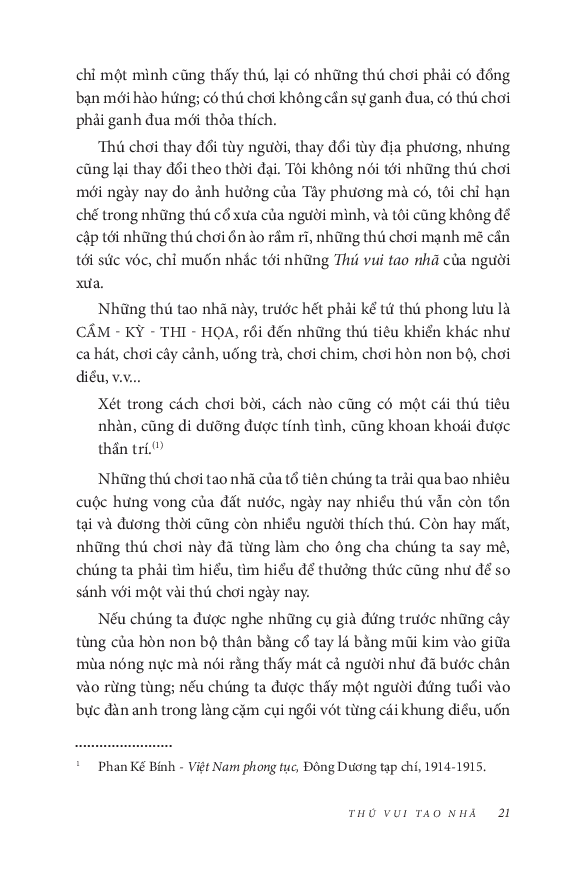 Nếp Cũ: Cầm - Kỳ - Thi - Họa