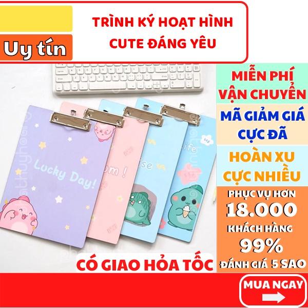 Trình ký / bìa kẹp giấy dễ thương mẫu ngẫu nhiên