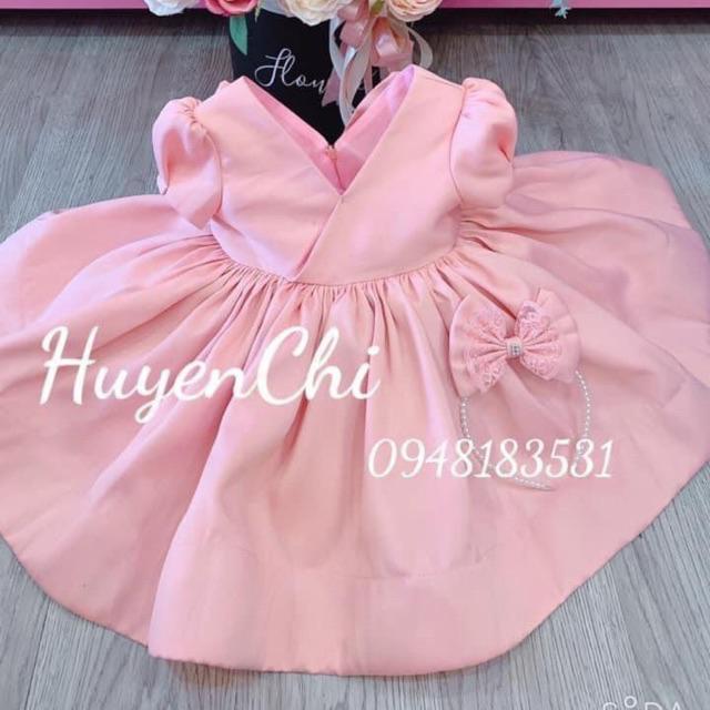 VÁY THIẾT KẾ CHÉO NGỰC SANG TRỌNG Mã v46