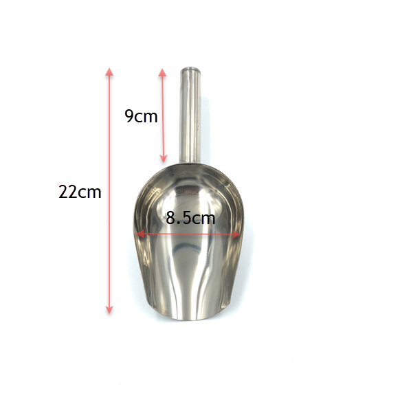 Vá Xúc Đá - Muỗng Xúc Đá Inox