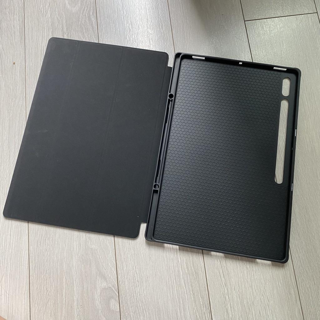 Bao Da Cover Cho Máy Tính Bảng Samsung Galaxy Tab S8 Ultra 2022 - Có Khay Đựng Bút Mặt Lưng Thiết Kế Tổ Ong Chống Nóng Máy