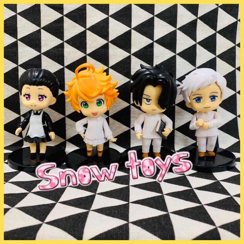 Mô hình Miền Đất Hứa - The Promised Neverland - 4 Mô hình nhân vật chính Emma Norman Ray Isabella