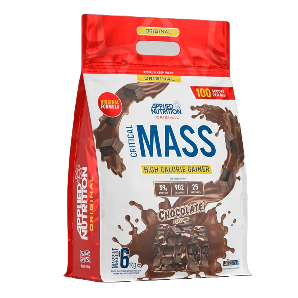Sữa Tăng Cơ Critical Mass Gainer (6KG) Thực Phẩm Bổ Sung Hỗ Trợ Tăng Cơ và Tăng Cân | Applied Nutrition | Nhập Khẩu Anh