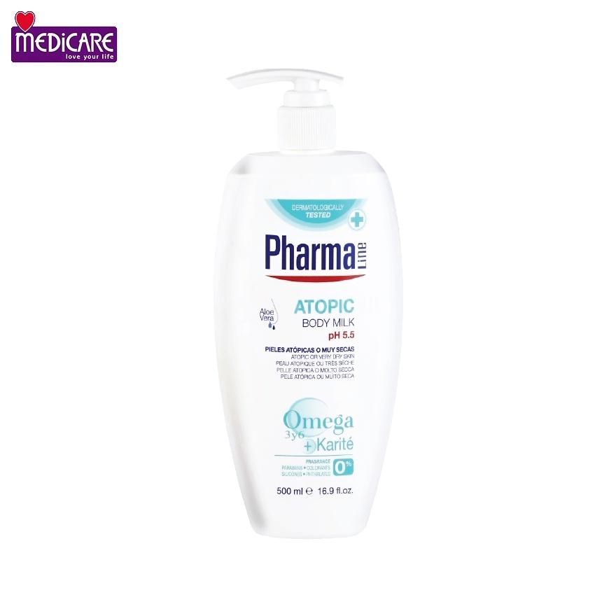 0125037 Sữa dưỡng thể PHARMALINE Atopic 500ml