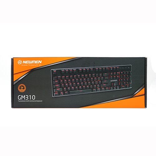 Bàn phím cơ có dây Gaming Newmen GM310, cổng USB - Hàng Chính Hãng