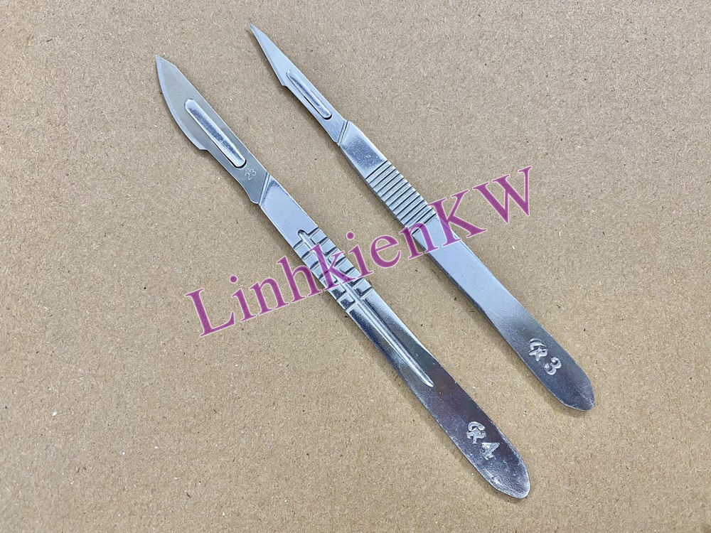 Tay cầm số 3 và 10 lưỡi dao số 11 mới 100%