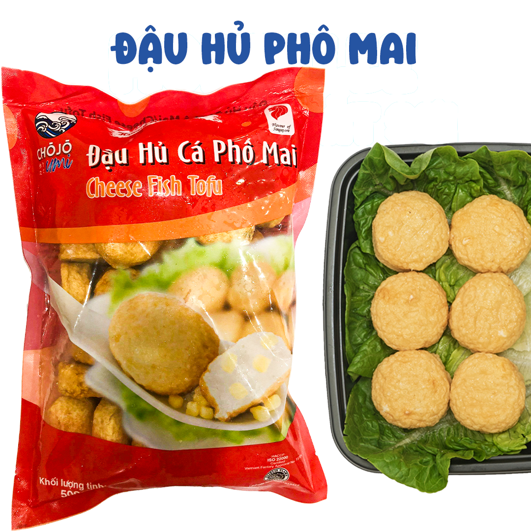 Hình ảnh CHẢ CÁ ĐẬU HỦ PHÔ MAI - ĐẬU HỦ CÁ PHÔ MAI 454g (chiên/hấp/lẩu/luộc) Thức Ăn - LICHUAN - HÀNG PHÂN PHỐI