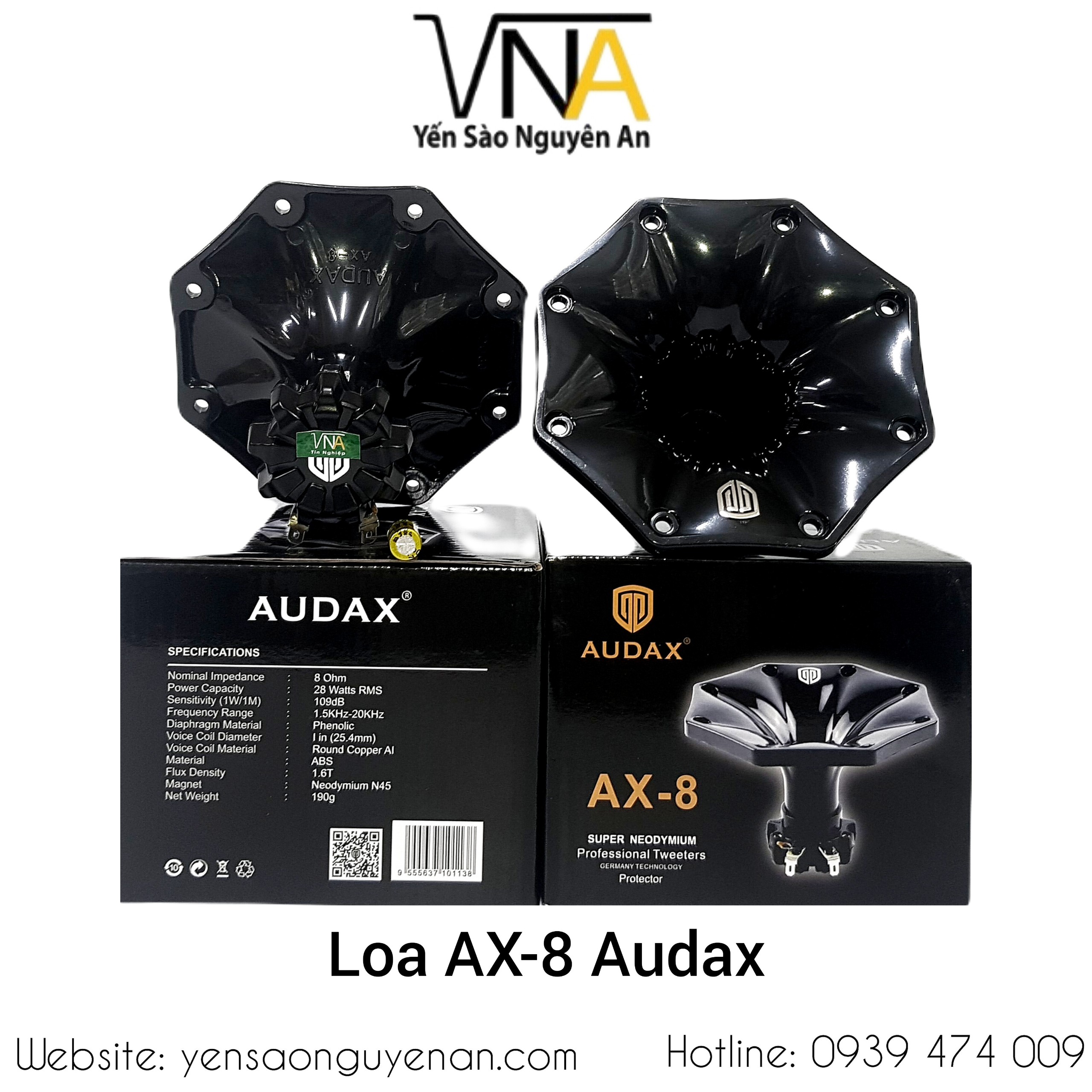 Loa nhà yến AX8 audax