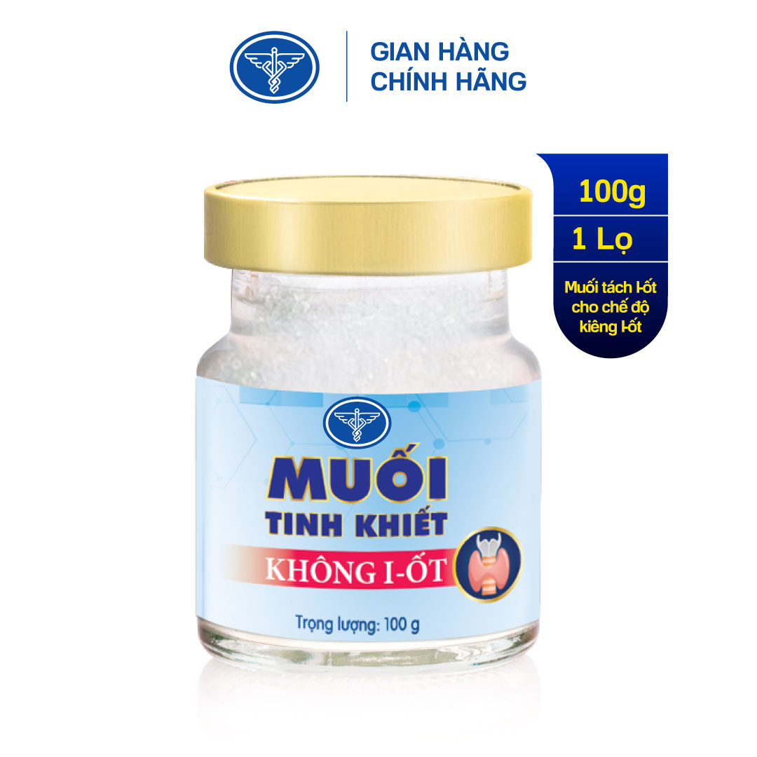 Combo 03 lọ muối tinh khiết không I-ốt