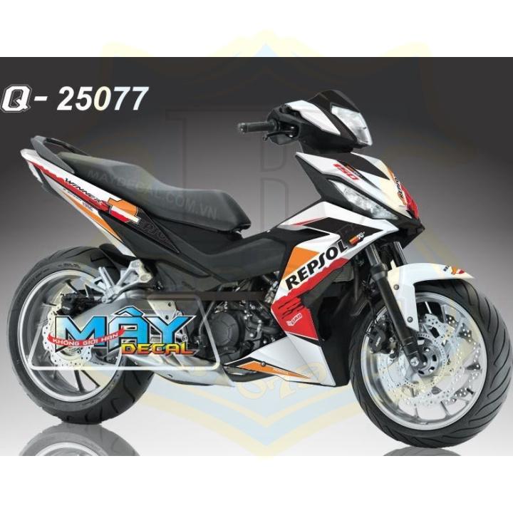 Tem rời dành cho winner Repsol trắng