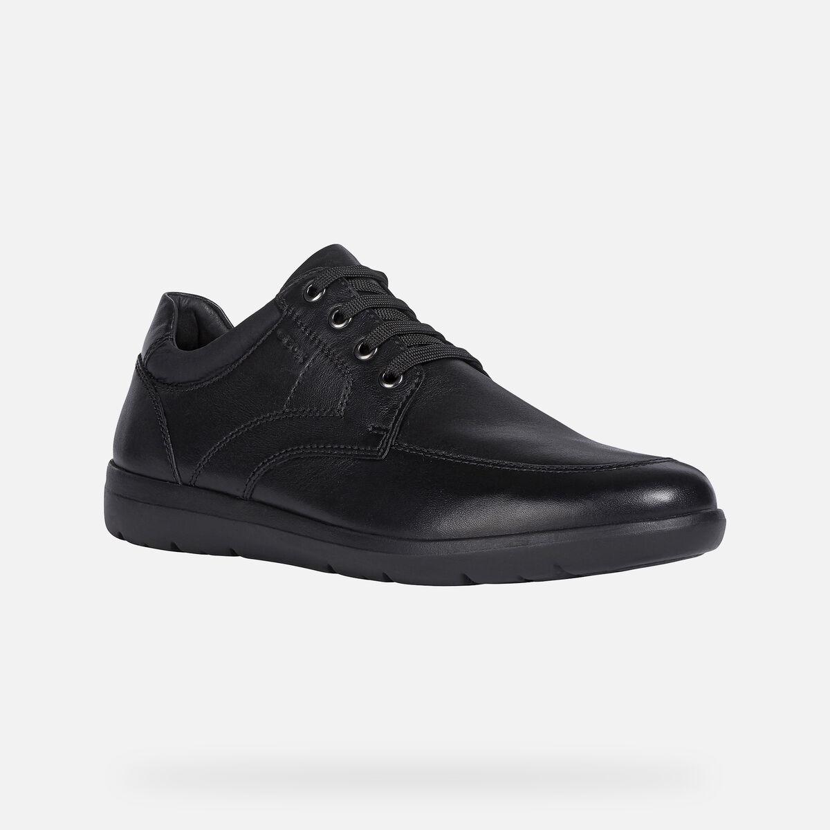 Giày Sneaker Nam GEOX U Leitan D BLACK