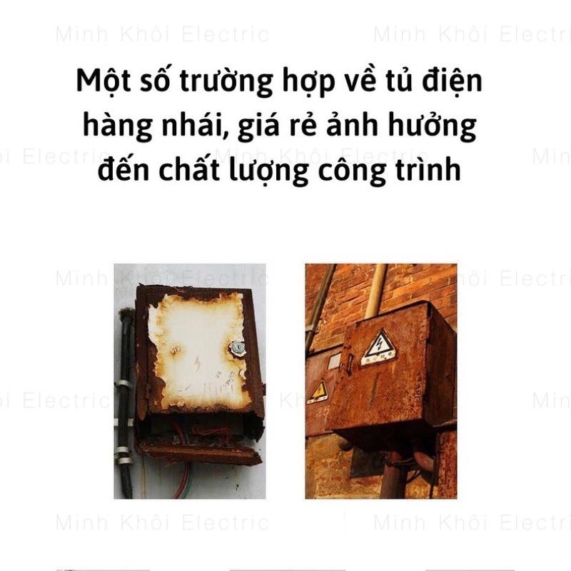 Vỏ Tủ Điện Nhựa Chống Nước Đủ Loại, tủ điện công nghiệp