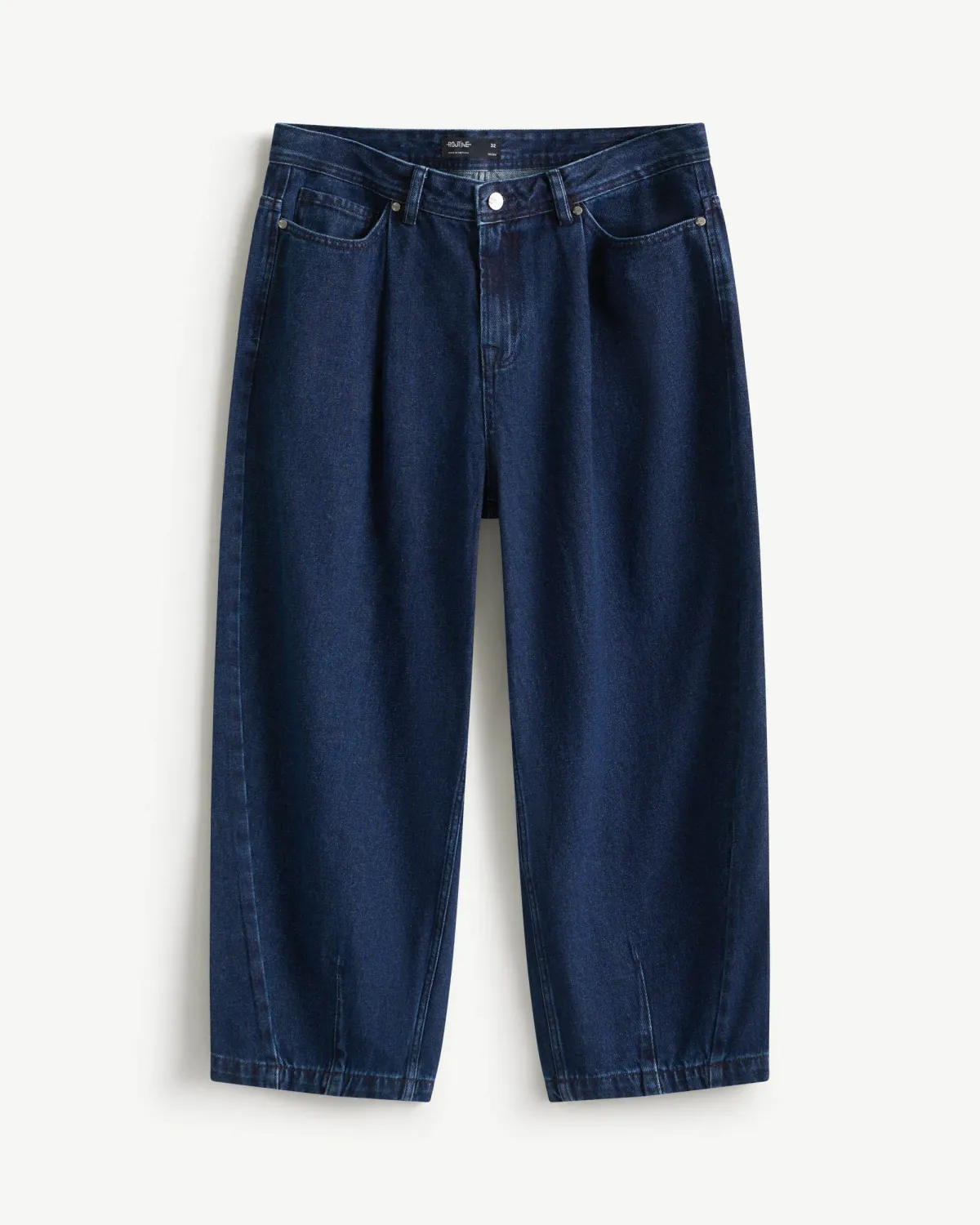 Quần Jean Nam Navy Xếp Ly Form Cocoon - ROUTINE 10F25DPA029