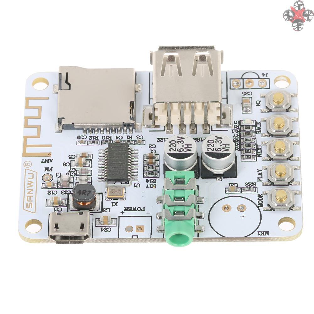 Mô Đun Thu Phát Bluetooth 2.1 Usb Dc 5v Có Khe Cắm Thẻ Tf