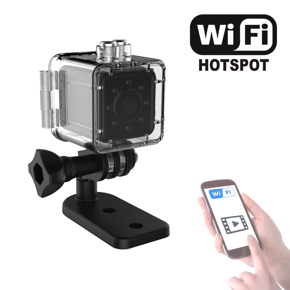 Mini Wifi Sport Camera Vision Night 1080p, Video xem không dây trong ứng dụng điện thoại, Bẫy ảnh máy quay phim DVR phát hiện chuyển động