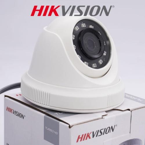Camera Hikvision trong nhà HD-TVI 2 MP, Camera quan sát Analog DS-2CE56B2-IPF vỏ nhựa, bán cầu (Dome). Hàng chính hãng