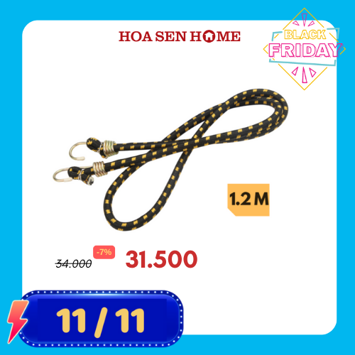 Dây ràng hành lý Tolsen màu đen