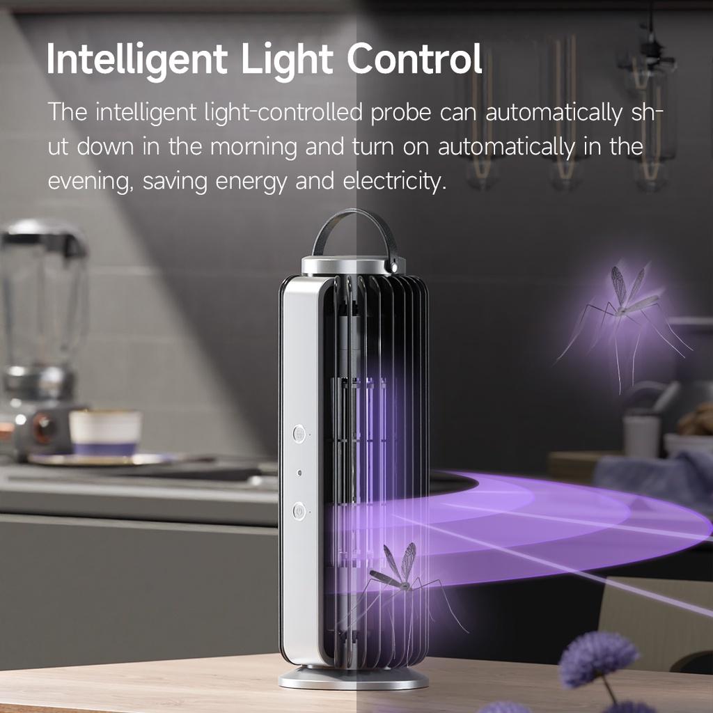 Đèn diệt ruồi muỗi XIAOMI YOUPIN Qualitell hoạt động điện dạng lưới 2000V nhanh chóng tiện lợi Hàng nhập khẩu