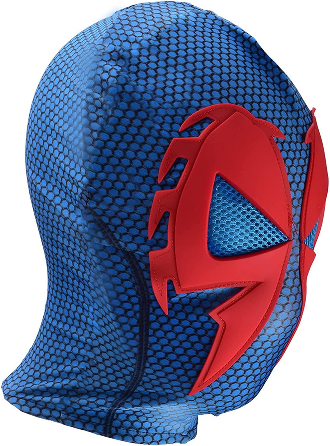 2099 Người Nhện Mũ Trùm Đầu Unisex Siêu Anh Hùng Cosplay Mặt Nạ Halloween 3d