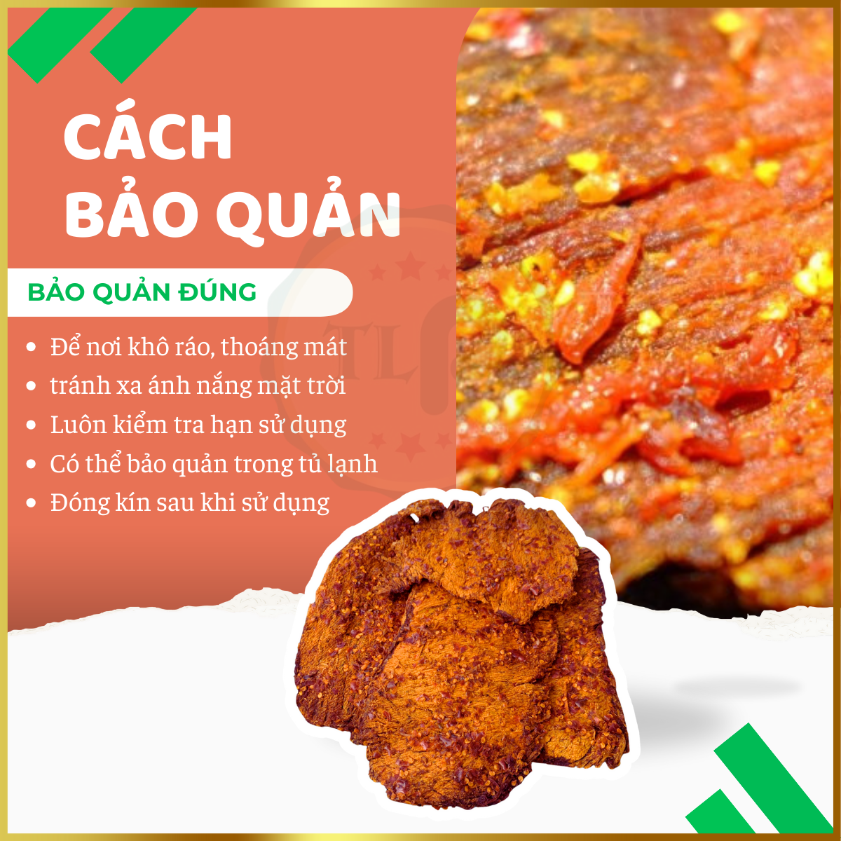 KHÔ BÒ MIẾNG SIÊU CAY TÂN LỘC PHÁT - BỊCH 200G