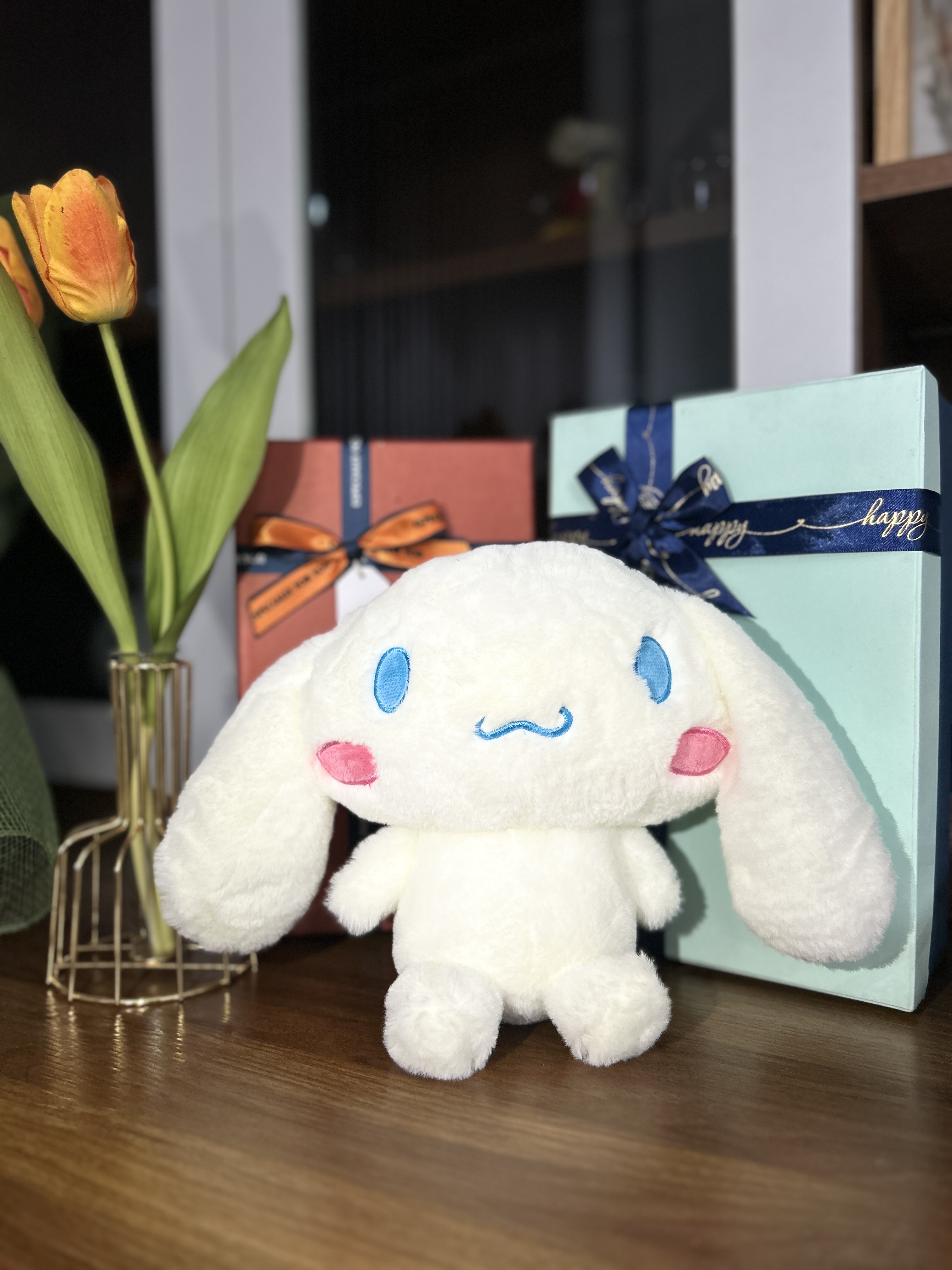 Gấu Bông Cinnamoroll Size S Cho Bé Cao Cấp, Thú bông Cinnamoroll cho bé, Gấu Bông Nhỏ, Gấu bông Cao Cấp Mềm Mịn Size 25x20cm, Quà tặng đáng yêu - Sản phẩm chính hãng, Phân phối bởi Teenbox.