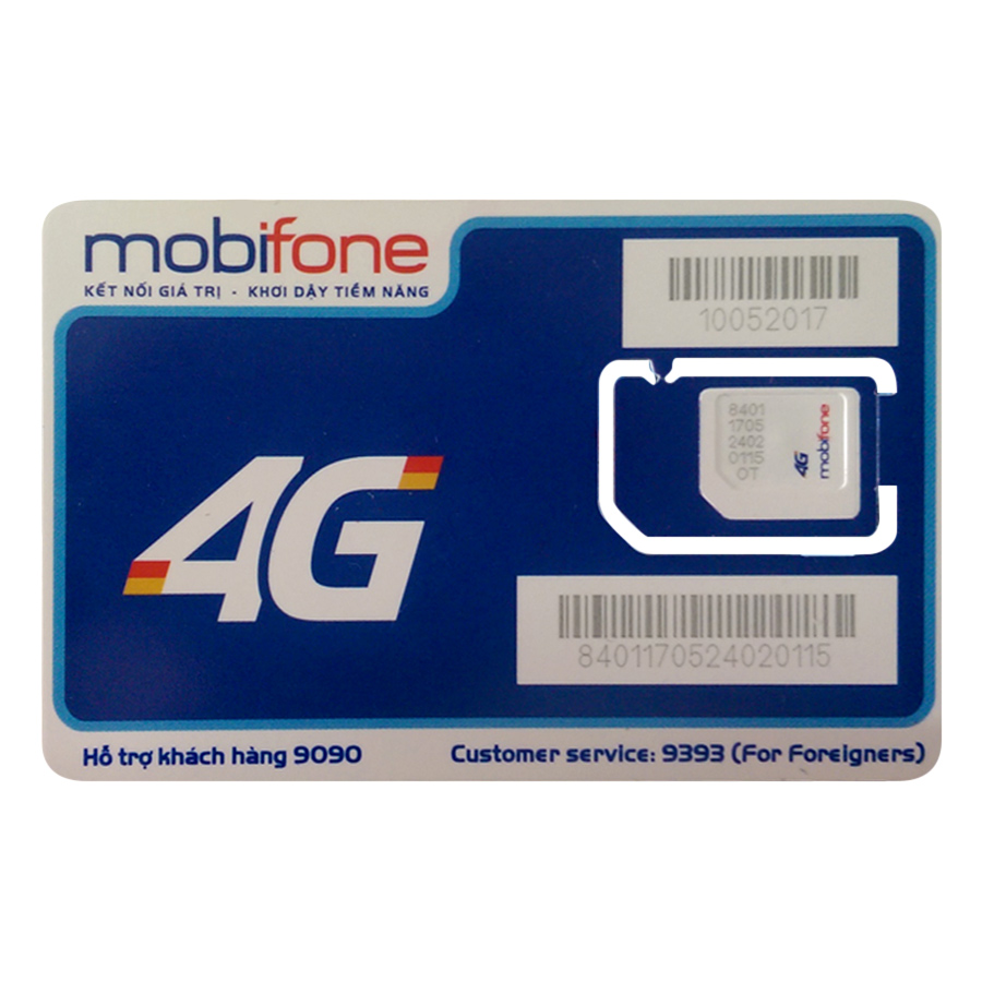 Sim 3G/4G Mobifone Nghe Gọi (Tặng 2GB / Ngày) - Hàng Chính Hãng - Mẫu ngẫu nhiên