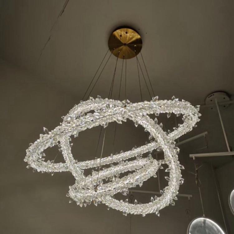 Đèn thả phale 2 vòng 40-60cm,đèn thả phòng tiếp đón khách DT HQ