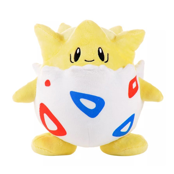 Gấu Bông Pokemon Togepi - Trứng Sắc Màu (25 Cm) Gb135 (Tặng 1 Đèn Led 8 Bóng Siêu Sáng Cắm Cổng Usb)