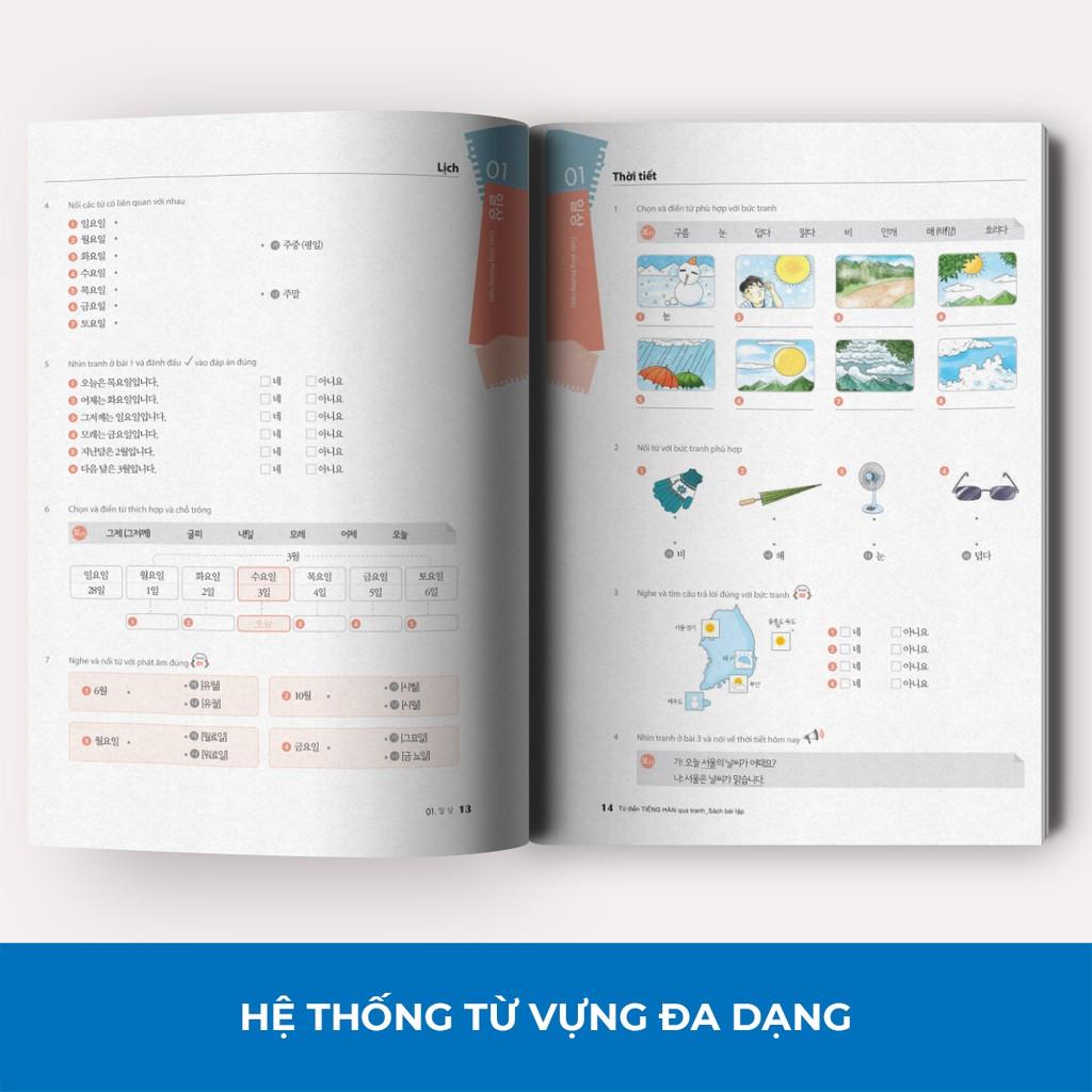Sách - Từ Điển Tiếng Hàn Qua Tranh