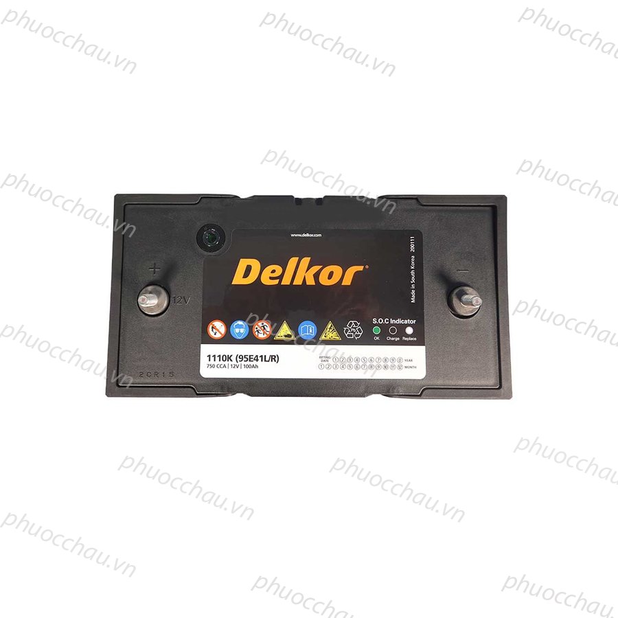 Ắc Quy Delkor  1110K (12V - 100Ah)