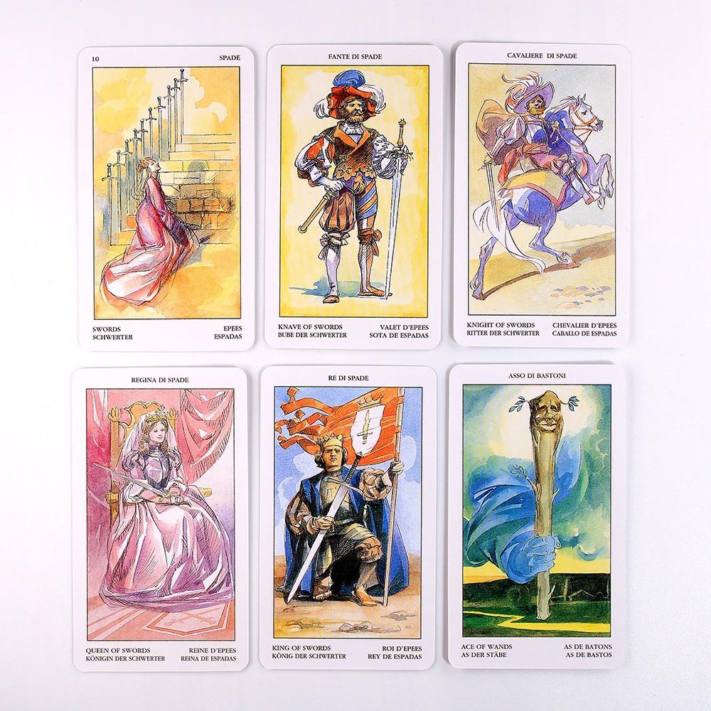 Bài Tarot Of The Renaissance Tặng Đá Thanhh Tẩy