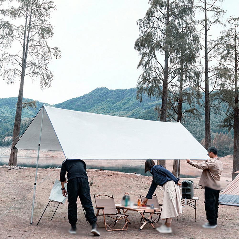 Lều vải oxford không thấm nước làm mái hiên ngoài trời, lều cắm trại chống nắng