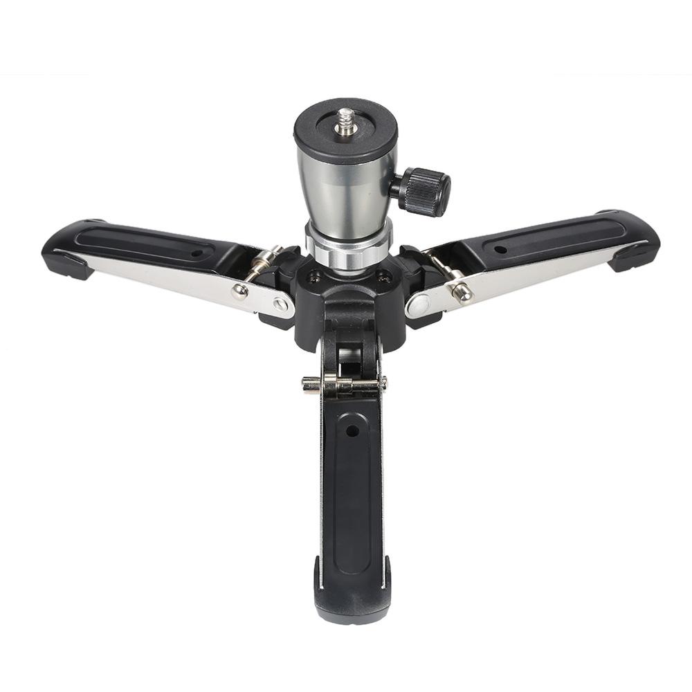 Chân Giá đỡ Di động 1/4 "Vít 3 Chân Chân đế Monopod Unipod Đế đỡ Hỗ trợ cho Máy ảnh DSLR