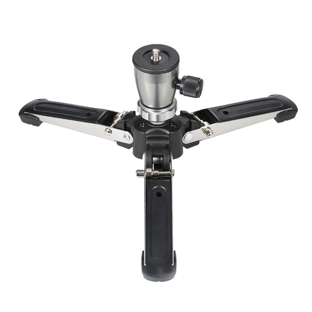 Chân Giá đỡ Di động 1/4 "Vít 3 Chân Chân đế Monopod Unipod Đế đỡ Hỗ trợ cho Máy ảnh DSLR 