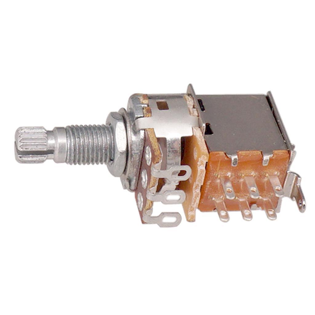 2X 2pcs Guitar Push Pull Potentiometer Switch, A50K, Pot