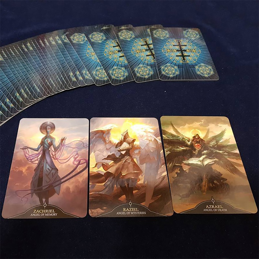 Bài Oracle Angelarium Oracle Of Emanations 32 Lá Bài Tặng File Tiếng Anh Và Đá Thanh Tẩy