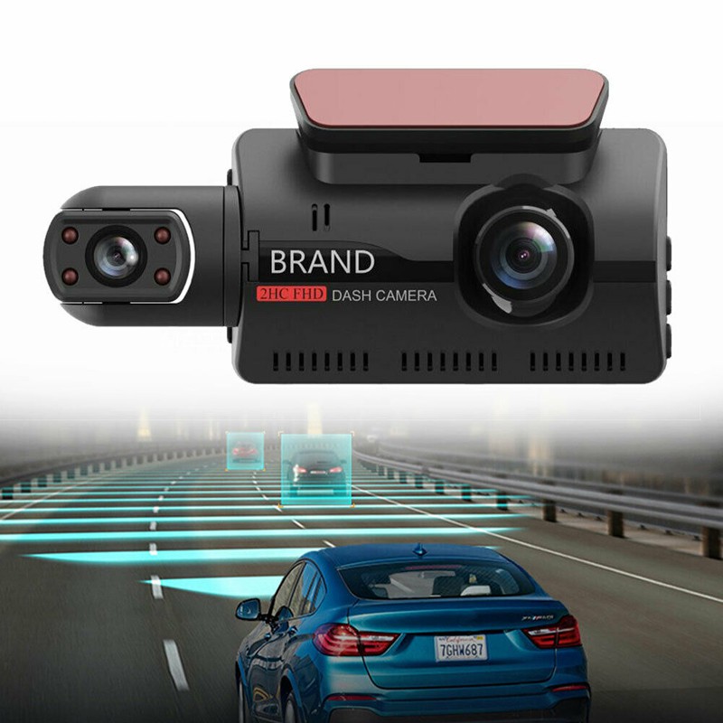 Camer hành trình ô tô 2K Vehicle Blackbox DVR A68 ghi hình trước, sau, bên trong xe, độ phân giải 2K