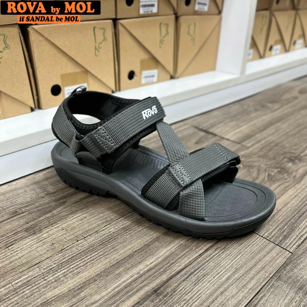 Sandal nam 3 quai dán xé hiệu Rova RV965G