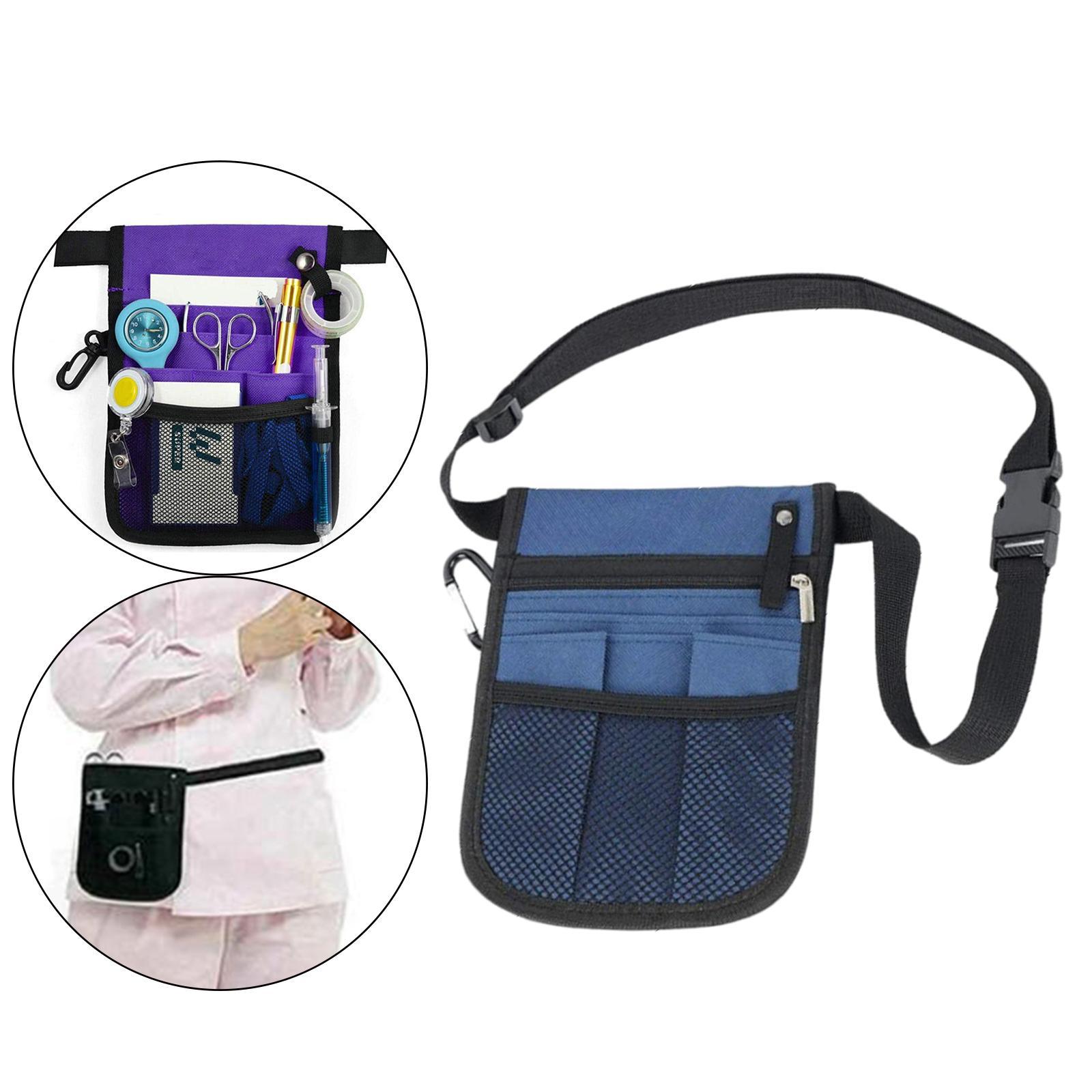 2pcs Nurse Nursing Waist Bag Pouch Fanny Pack Care Kit For Nurse Pharmacists