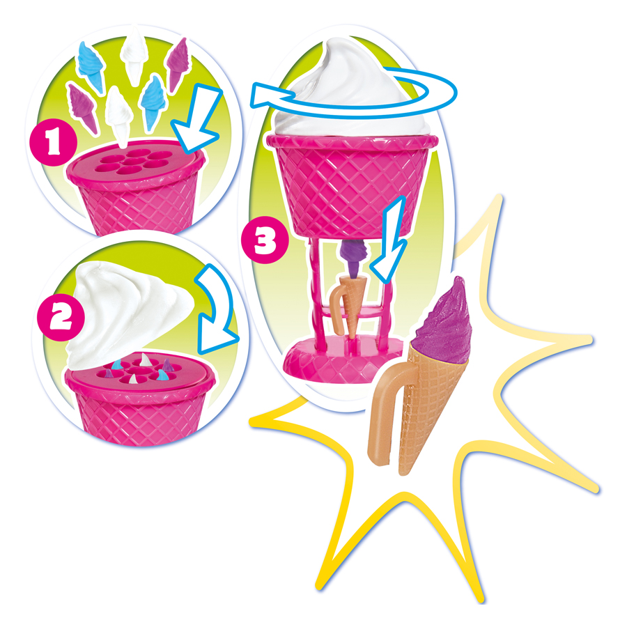 Búp bê Máy làm kem EL Ice Cream Machine