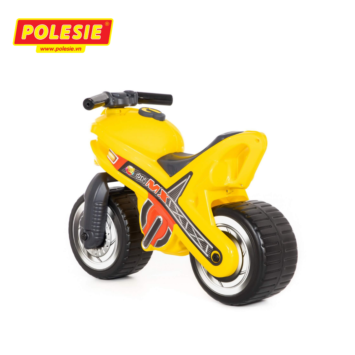 Xe chòi chân mô tô MX (Vàng) 80578 - Polesie Toys