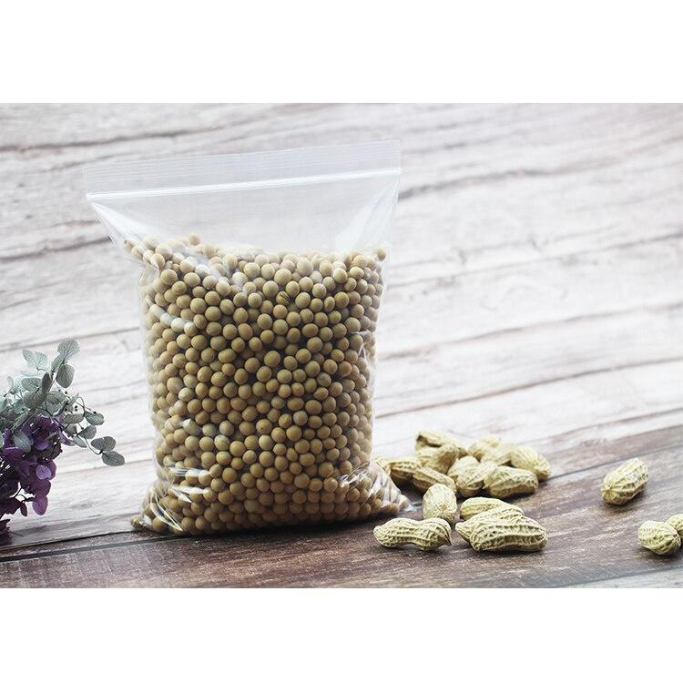 100pcs/pack Ziplock Bag Plastic Bag Sealed Bag Small Transparent Food Storage Bag Jewelry Storage