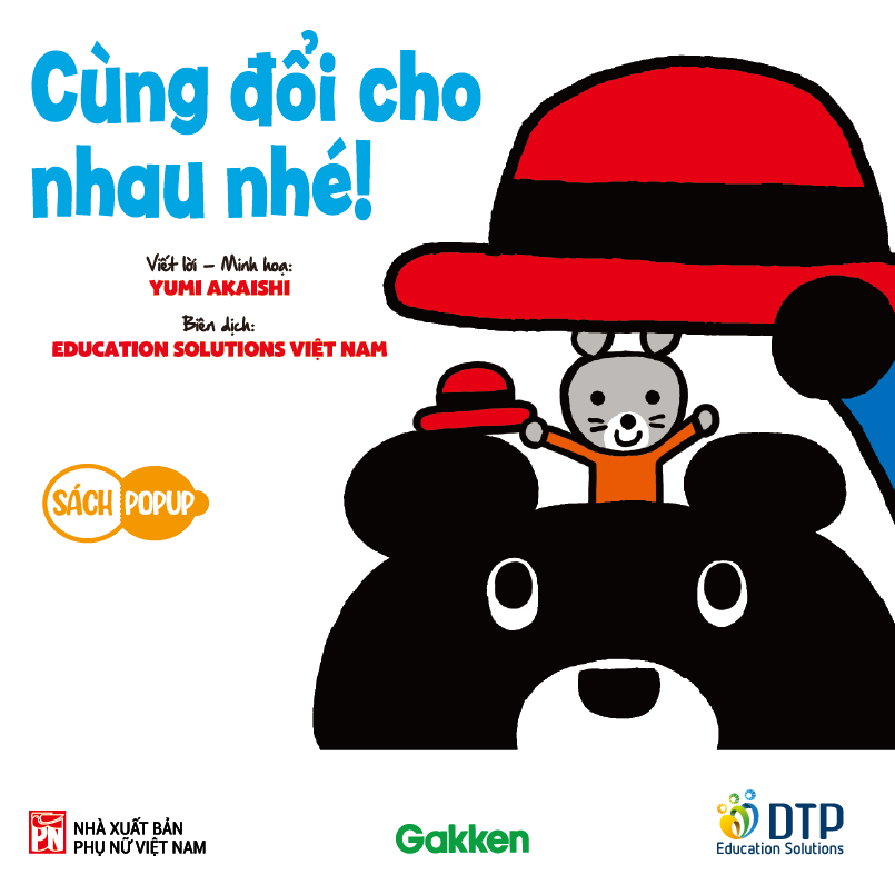 Cùng đổi cho nhau nhé - Sách Pop-up