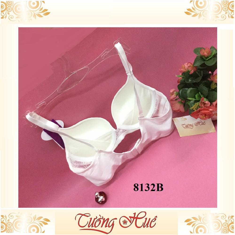 Áo lót nữ annie Bra 8132 B áo ngực nâng phối ren hoa.