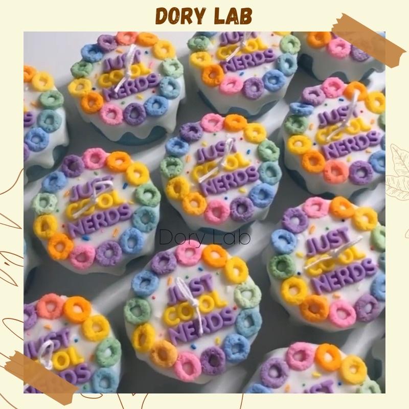 Nến Thơm Bánh Sinh Nhật Làm Theo Yêu Cầu Nhiều Mẫu Lựa Chọn , Quà Tặng Độc Đáo - Dory Lab